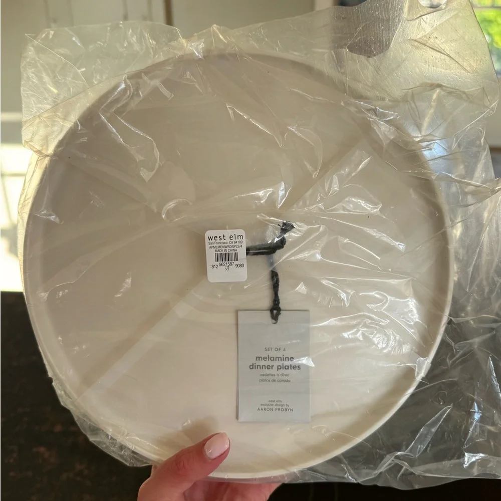 West Elm Aaron Probyn White Dinnerware Set